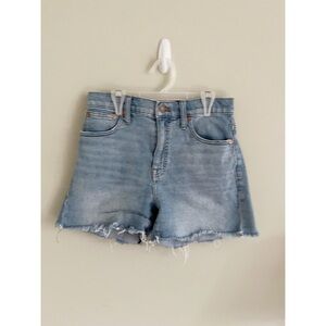 Madewell High Rise Denim shorts sz 26